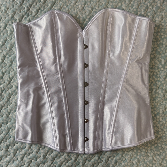 Busk Closure Corset with Matching G-String NWOT - Picture 3 of 16